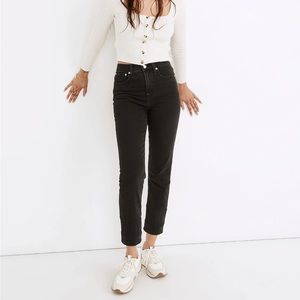 Madewell Classic Straight Jean in Lunar Wash size 28